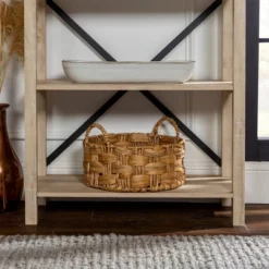 64" Sophie Industrial X Frame Bookshelf - Saracina Home -Living Room Furniture Store GUEST 00f0a878 8733 4a4f 8732 3ef012786d31