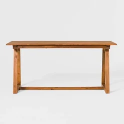 Saracina Home 66" Modern Slatted Rectangle Outdoor Dining Table With Trapezoid Legs 10 Saracina Home 66" Modern Slatted Rectangle Outdoor Dining Table With Trapezoid Legs -Living Room Furniture Store GUEST 01755950 2a94 483d adc0 ed4ac6246b2c