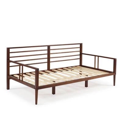 Mid Century Modern Solid Wood Spindle Daybed - Saracina Home 9 Mid Century Modern Solid Wood Spindle Daybed - Saracina Home - Image 9