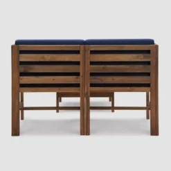 3pc Modular Acacia Wood Patio Chat Set With Cushions - Saracina Home 22 3pc Modular Acacia Wood Patio Chat Set With Cushions - Saracina Home -Living Room Furniture Store GUEST 03e3aa97 420d 4c98 ab91 687f822f8e62