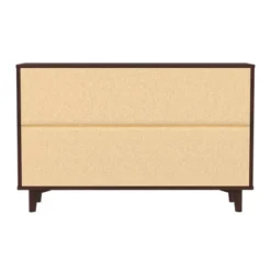 Mid-Century Modern Groove Wood 6 Drawer Dresser - Saracina Home -Living Room Furniture Store GUEST 0586598b e165 489f b65a 685c48e0b8bd