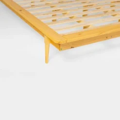 Boho Solid Wood King Platform Bed - Saracina Home -Living Room Furniture Store GUEST 067ef9d9 116d 4700 99be e4a9ffbf1479