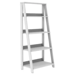 55" Thatcher Transitional Wood 4 Shelf Ladder Bookshelf - Saracina Home 23 55" Thatcher Transitional Wood 4 Shelf Ladder Bookshelf - Saracina Home -Living Room Furniture Store GUEST 0904d5a7 fe57 4453 8b62 36157b06d31d