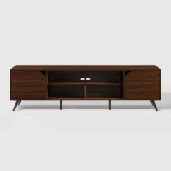 Mid-Century Modern Wide Storage TV Stand For TVs Up To 80" - Saracina Home -Living Room Furniture Store GUEST 0ac18457 8659 4abe abd2 9fbc1028fce8