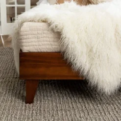 Alice Mid-Century Solid Wood Platform Bed - Saracina Home -Living Room Furniture Store GUEST 0b9916cd 09eb 40aa 9663 dce6e50b3d74