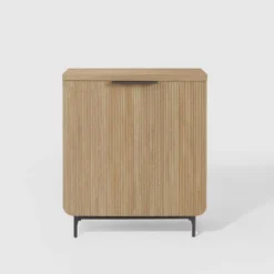 Modern 2 Door Reeded Accent Cabinet - Saracina Home -Living Room Furniture Store GUEST 0e659011 331b 4194 8149 727f6d2b257b