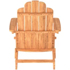 Genovia Transitional Acacia Wood Outdoor Adirondack Chair - Saracina Home -Living Room Furniture Store GUEST 0f469b98 b5a2 4f25 851b 0253e3ea179a