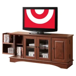 4 Door Closed Storage TV Stand For TVs Up To 55" - Saracina Home -Living Room Furniture Store GUEST 0fa4ec13 345c 4eb4 a288 db9b184f2410