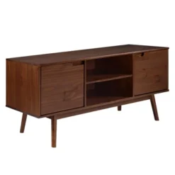 Solid Wood Mid-Century Modern TV Stand For TVs Up To 65" - Saracina Home 29 Solid Wood Mid-Century Modern TV Stand For TVs Up To 65" - Saracina Home -Living Room Furniture Store GUEST 124c1f93 b619 426b 85f1 839f07b6bcd7