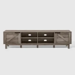 Modern Rustic 2 Door Storage TV Stand For TVs Up To 80" - Saracina Home 20 Modern Rustic 2 Door Storage TV Stand For TVs Up To 80" - Saracina Home -Living Room Furniture Store GUEST 16425441 86f8 4ca6 bceb cb253e8d7598