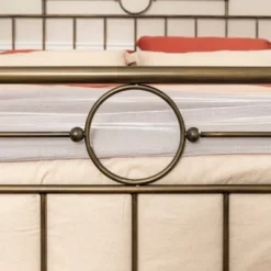 Raven Industrial Vintage Metal Pipe Bed - Saracina Home -Living Room Furniture Store GUEST 1a1a3b5f 0875 408e 9cac f0efdb495fb3