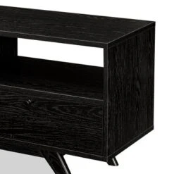 Mid-Century Modern Low TV Stand With Storage For TVs Up To 80" - Saracina Home -Living Room Furniture Store GUEST 20a25852 77f8 4047 8570 d1e7438efb6a