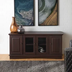 4 Door Closed Storage TV Stand For TVs Up To 55" - Saracina Home -Living Room Furniture Store GUEST 25bf1da1 c2cb 41ec 8c91 49c95c506608