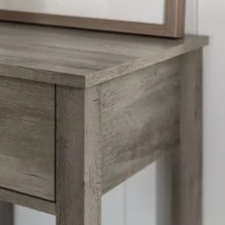 June Rustic Transitional Square Nightstand With Lower Shelf - Saracina Home -Living Room Furniture Store GUEST 25e0c3b3 4615 43ba 98e7 57c9f0793a8e