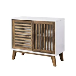 Visconti Mid-Century Modern Sliding Slat Door TV Stand For TVs Up To 40" - Saracina Home 11 Visconti Mid-Century Modern Sliding Slat Door TV Stand For TVs Up To 40" - Saracina Home -Living Room Furniture Store GUEST 2b87a6f1 e71e 4a44 9e1a be7bab63c222