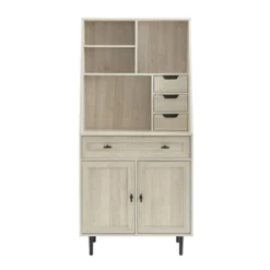 64" Storage Desk & Hutch With Keyboard Drawer - Saracina Home -Living Room Furniture Store GUEST 2e085994 93cf 4207 ac61 ea431e88839b