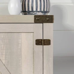 Clarabelle Farmhouse Barn Door TV Stand For TVs Up To 60" - Saracina Home -Living Room Furniture Store GUEST 30300617 dc01 45d0 98c7 6f7f3da0021e