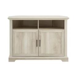 Grooved Door Corner TV Stand For TVs Up To 45" - Saracina Home 17 Grooved Door Corner TV Stand For TVs Up To 45" - Saracina Home -Living Room Furniture Store GUEST 3313742c eb60 460f bd14 7a98b04aa345