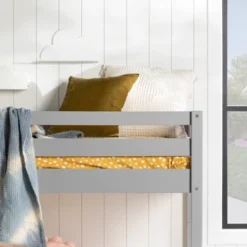 Twin Over Twin Wood Detachable Slat Bunk Bed - Saracina Home -Living Room Furniture Store GUEST 3513feba 783a 46c4 b316 c218c6a506ad