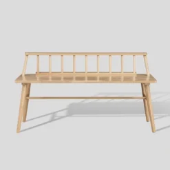 Transitional Low-Back Spindle Entryway Bench - Saracina Home 17 Transitional Low-Back Spindle Entryway Bench - Saracina Home -Living Room Furniture Store GUEST 367340e7 8daf 4aa5 ae9a f160a510b920