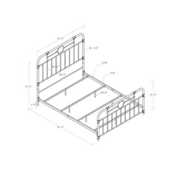 Raven Industrial Vintage Metal Pipe Bed - Saracina Home -Living Room Furniture Store GUEST 3de9630d e7fd 4b46 ab76 f05e9b17f416