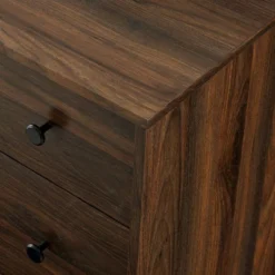 Ivora Lifted Mid-Century Modern Asymmetrical 5 Drawer Dresser - Saracina Home -Living Room Furniture Store GUEST 3ded65b6 e624 4948 8b7c b3cd94146d77