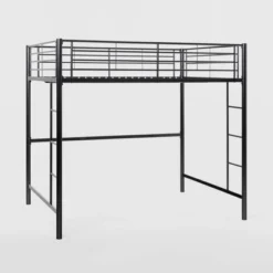 Twin Size Metal Platform Loft Bed - Saracina Home -Living Room Furniture Store GUEST 42b1b1a7 797f 4777 81c7 e0973da9b4a7