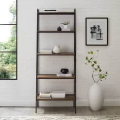 72" Open Storage Ladder Bookshelf - Saracina Home 11 72" Open Storage Ladder Bookshelf - Saracina Home -Living Room Furniture Store GUEST 437777d7 14af 4d29 8fd2 c573cc79556c