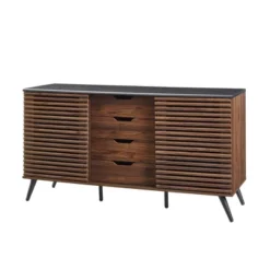 Alvita Boho Slatted Siding Door Sideboard - Saracina Home -Living Room Furniture Store GUEST 4417978f eb79 419c b2b1 51c1cf3825b8