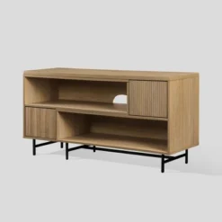 Modern Reeded Door Extendable TV Stand For TVs Up To 50" - Saracina Home 19 Modern Reeded Door Extendable TV Stand For TVs Up To 50" - Saracina Home -Living Room Furniture Store GUEST 477dbe29 17b9 4045 b470 35d21aade85d