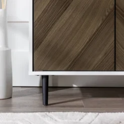 Angelo Modern Bookmatch Accent Cabinet - Saracina Home -Living Room Furniture Store GUEST 4c2cd6ce b62e 4909 bab6 47b6d1976917