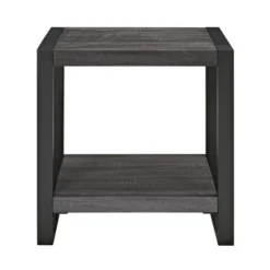 24" Loop Leg Urban Industrial Side Table Charcoal - Saracina Home 8 24" Loop Leg Urban Industrial Side Table Charcoal - Saracina Home -Living Room Furniture Store GUEST 4f460ba3 bba0 4619 becc 78893dca28a5