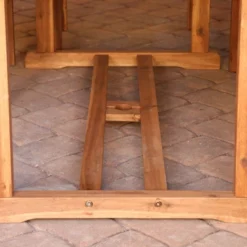 7pc Acacia Wood Patio Dining Set With Cushions - Saracina Home -Living Room Furniture Store GUEST 52c811ae 9d20 45a0 bcd1 03466f9c6690