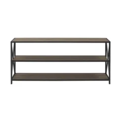 Modern Industrial X Frame Metal And Wood Media Bookshelf - Saracina Home 8 Modern Industrial X Frame Metal And Wood Media Bookshelf - Saracina Home -Living Room Furniture Store GUEST 52d1ce23 f80a 4dab 81ca ab7e5e208a8c