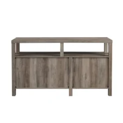 2 Door Farmhouse Highboy TV Stand For TVs Up To 65" Gray Wash - Saracina Home -Living Room Furniture Store GUEST 5348cbfb 80b9 4f4c ba60 25a676fb7ae3