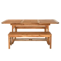 Ravenscroft 3pc Modern Boho Acacia Wood Slat Top Outdoor Dining Set - Saracina Home 12 Ravenscroft 3pc Modern Boho Acacia Wood Slat Top Outdoor Dining Set - Saracina Home -Living Room Furniture Store GUEST 561f36a7 8490 4fbe 953c 3885eda5a8e2