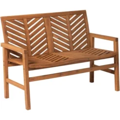 Slatted Chevron Acacia Wood Patio Loveseat – Saracina Home 35 Slatted Chevron Acacia Wood Patio Loveseat – Saracina Home -Living Room Furniture Store GUEST 5a4c2c18 3399 49e8 b03f 3b7e722ca08d