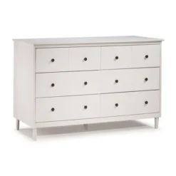 Stiva Classic Mid-Century Modern Horizontal 6 Drawer Dresser - Saracina Home -Living Room Furniture Store GUEST 5af9ebe6 d24b 4871 bcd7 6c9089ef13aa