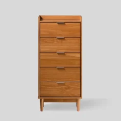 Mid-Century Modern Solid Wood 5 Drawer Chest Of Drawers - Saracina Home 33 Mid-Century Modern Solid Wood 5 Drawer Chest Of Drawers - Saracina Home -Living Room Furniture Store GUEST 5e4385bd f55f 474e 8e71 1c6e45c84f05