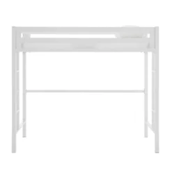 Twin Premium Deluxe Metal Loft Bed - Saracina Home -Living Room Furniture Store GUEST 5e71fb7e 32e0 4b24 953c 5fdc75f6b845