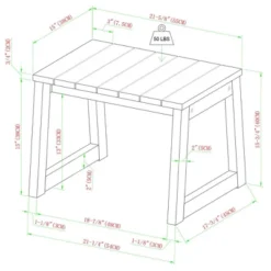 Saracina Home Modern Slatted Rectangle Outdoor Acacia Accent Table 11 Saracina Home Modern Slatted Rectangle Outdoor Acacia Accent Table -Living Room Furniture Store GUEST 5f12d178 8bd0 4b80 8ea0 cb5e3c7d7163