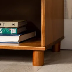 Set Of 2 Katie Transitional Tray Top 1 Drawer Solid Wood Nightstands Caramel - Saracina Home 13 Set Of 2 Katie Transitional Tray Top 1 Drawer Solid Wood Nightstands Caramel - Saracina Home -Living Room Furniture Store GUEST 5f31facb f1d6 47eb 8183 c3bd65f1f462