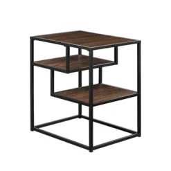 Modern 3 Tier Side Table - Saracina Home 21 Modern 3 Tier Side Table - Saracina Home -Living Room Furniture Store GUEST 632668e4 4f0a 45d3 b4cd beee45c8a4c7
