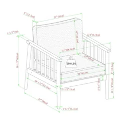 5pc Modern Boho Outdoor Eucalyptus Spindle Chat Set - Saracina Home -Living Room Furniture Store GUEST 67fb8d67 9433 4ba7 9c37 a5cdd01a13e8 1