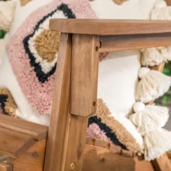 Genovia Transitional Acacia Wood Outdoor Adirondack Chair - Saracina Home -Living Room Furniture Store GUEST 6c73db04 df17 4d9c 9936 a8f77b43a268