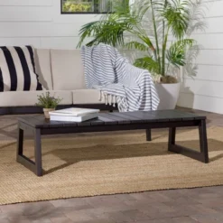 Saracina Home Acacia Slatted Rectangular Patio Coffee Table -Living Room Furniture Store GUEST 6dce22d0 d634 4c4d 8c81 2740ec43408d