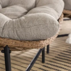 2pk Papasan Scoop Outdoor Patio Chair - Natural - Saracina Home -Living Room Furniture Store GUEST 6de04b84 f036 412d 81f1 15dbd6bfedf4