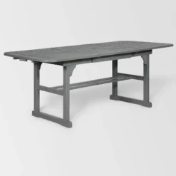 Ravenscroft Modern Boho Acacia Wood Slat Top Rectangle Extendable Outdoor Table - Saracina Home 23 Ravenscroft Modern Boho Acacia Wood Slat Top Rectangle Extendable Outdoor Table - Saracina Home -Living Room Furniture Store GUEST 6e04e9ec bf6a 433b bb57 c8e7e305a3a7