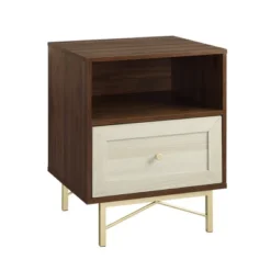 Jones Modern 1 Drawer Nightstand With Cubby - Saracina Home -Living Room Furniture Store GUEST 6f13f88c 3cac 44e6 b504 5bb8686cdfd3