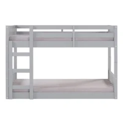 Twin Over Twin Wood Detachable Slat Bunk Bed - Saracina Home -Living Room Furniture Store GUEST 710fe7b6 e8e7 41ac aa4a 52c057dfcd6b